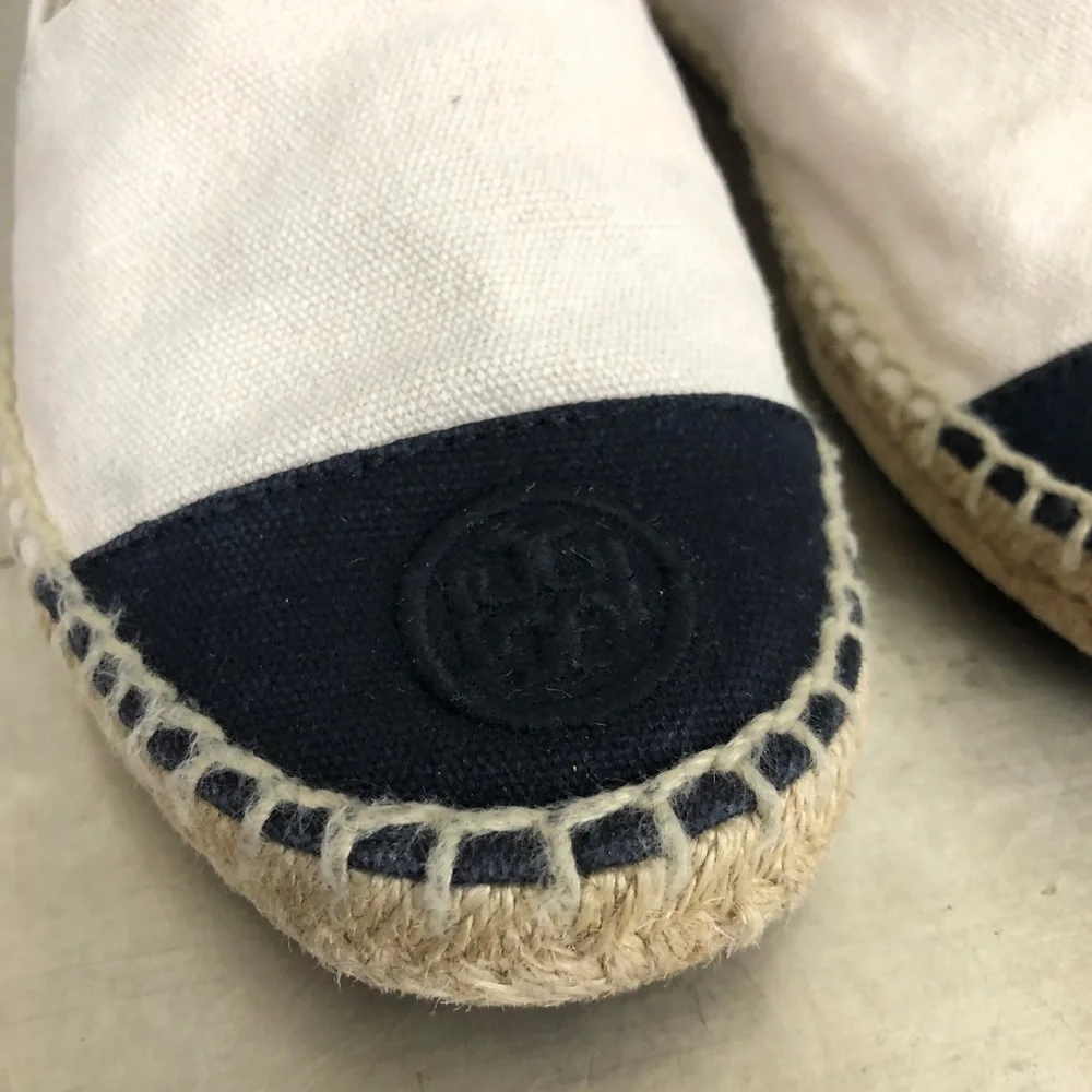 Tory Burch Color-block Espadrille Flats in Dulce De Lethe